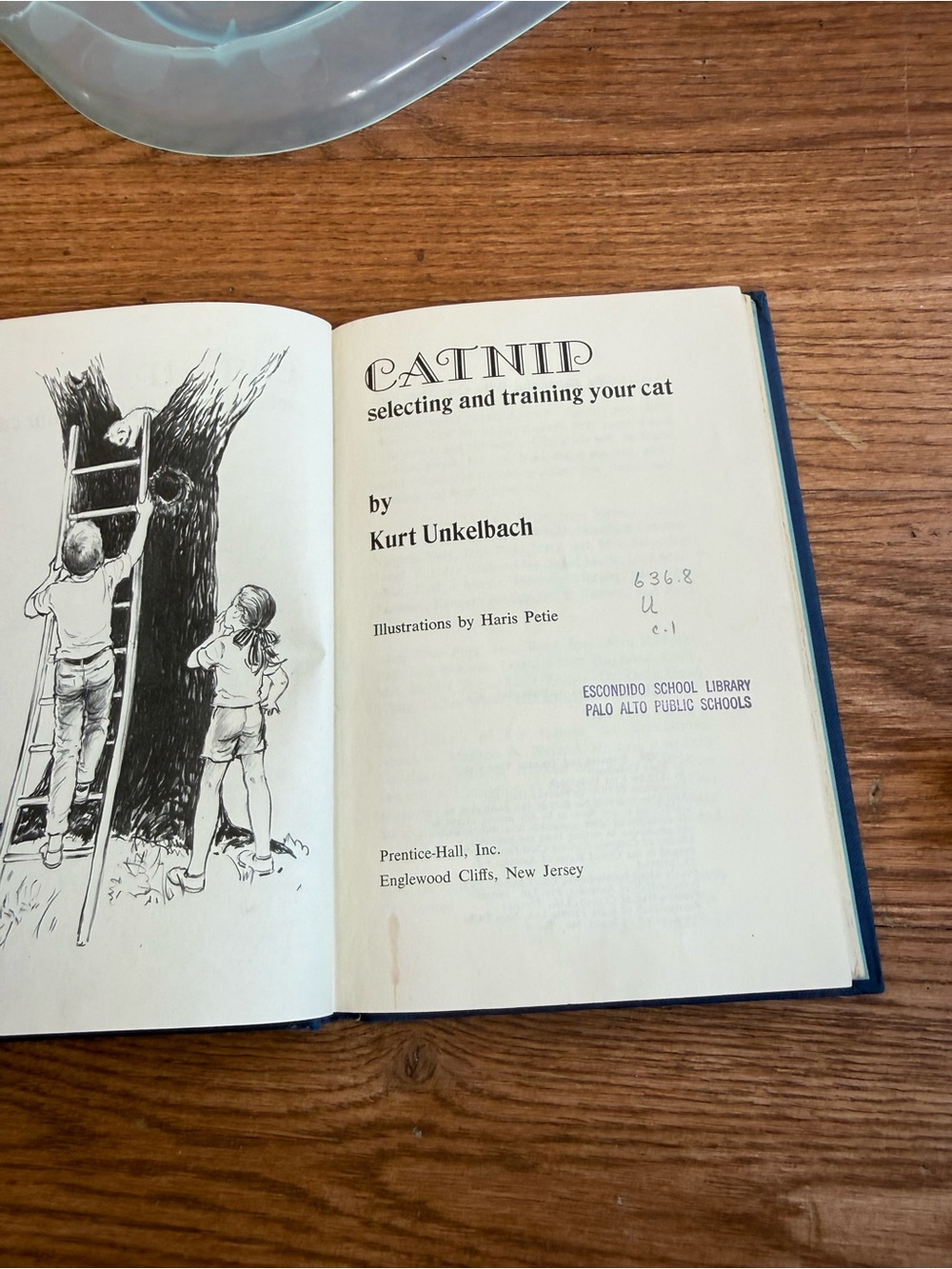 Catnip: Selecting and Training Your Cat - vintage book